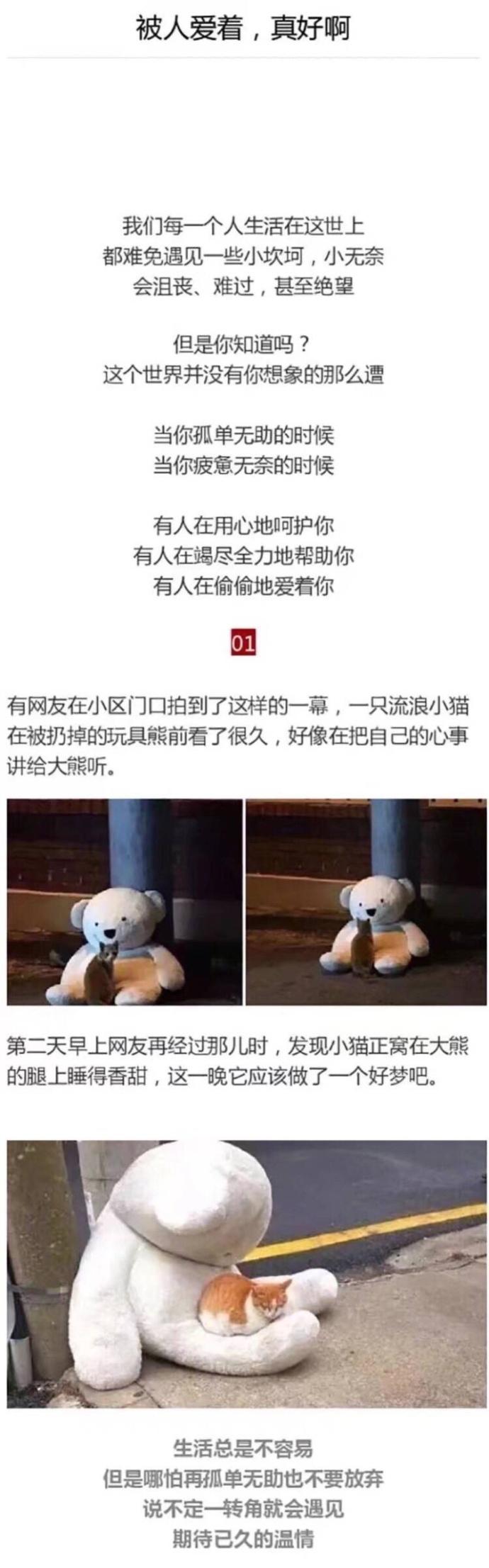 不管多么绝望, 都不要放弃, 因为那些帮助你的人, 一直都在竭尽全力