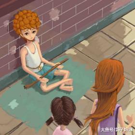 当乞讨者拉着孩子磕头, 家长该怎么让孩子认识这个世界的不美好