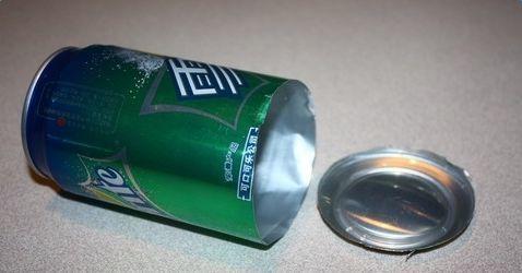 这易拉罐, 一剪刀下去, 家里网速都要起飞了