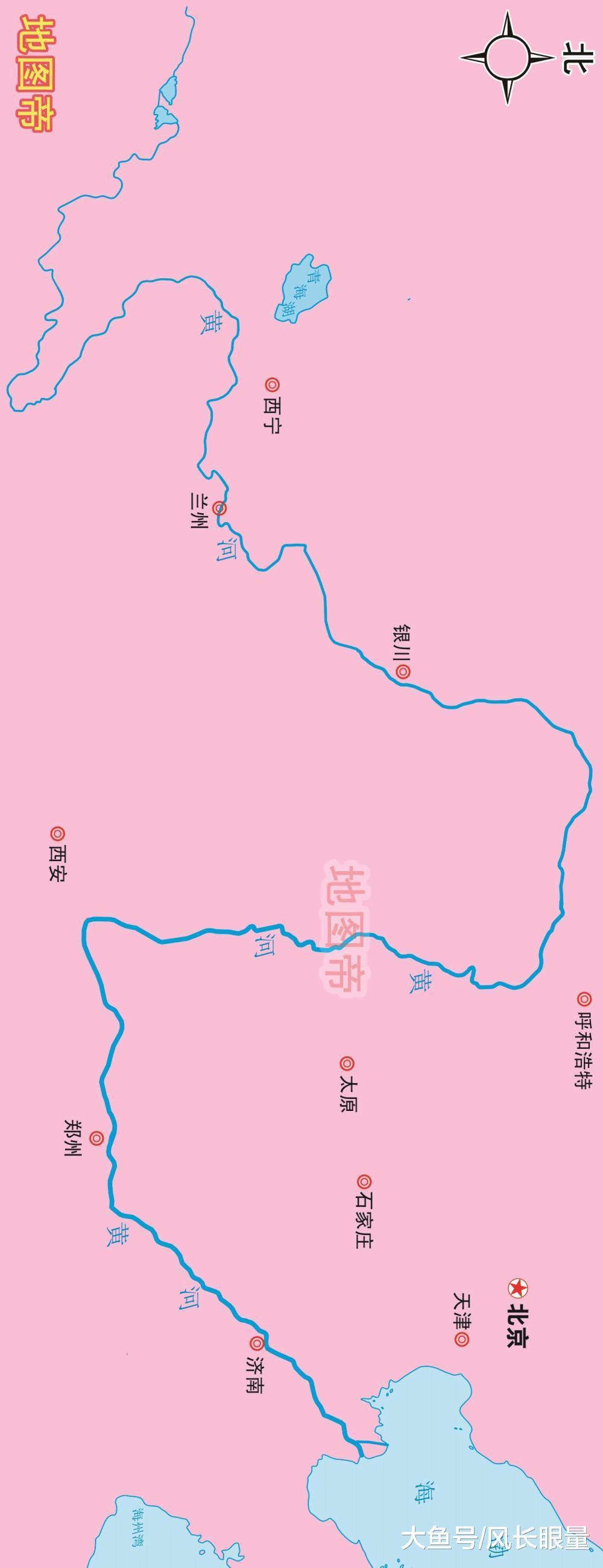 黄河干流流经青海、四川、甘肃、