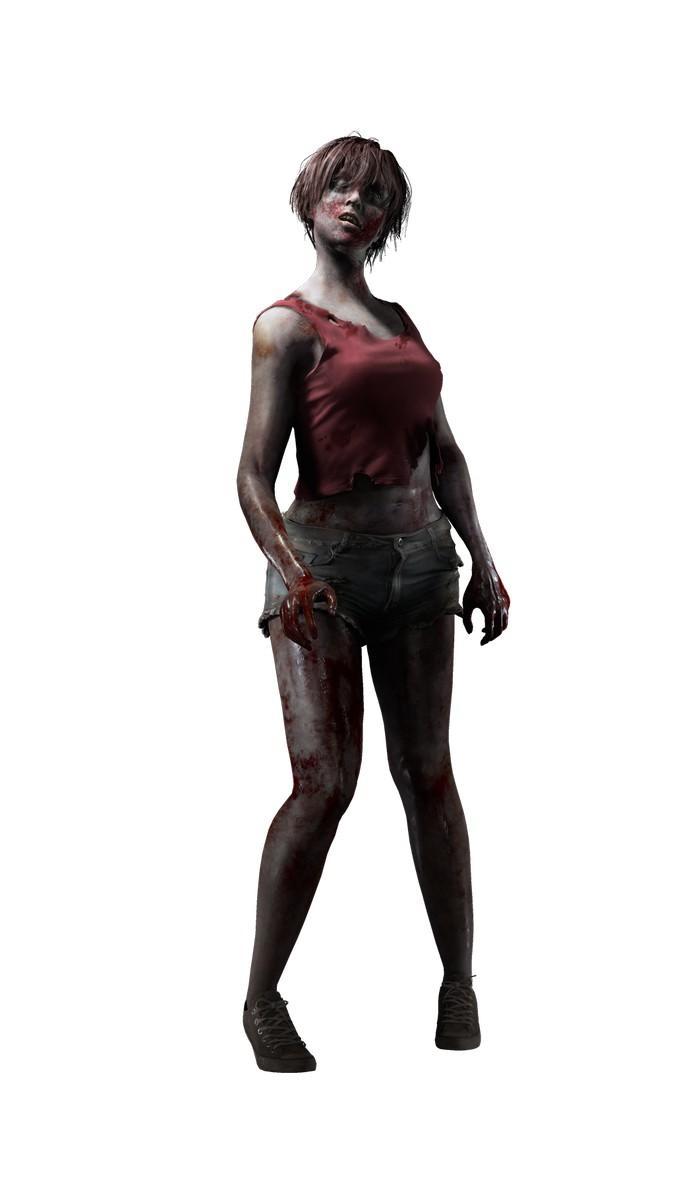 《生化危机2: 重制版》公布女丧尸人设 浑身血迹身材还不错
