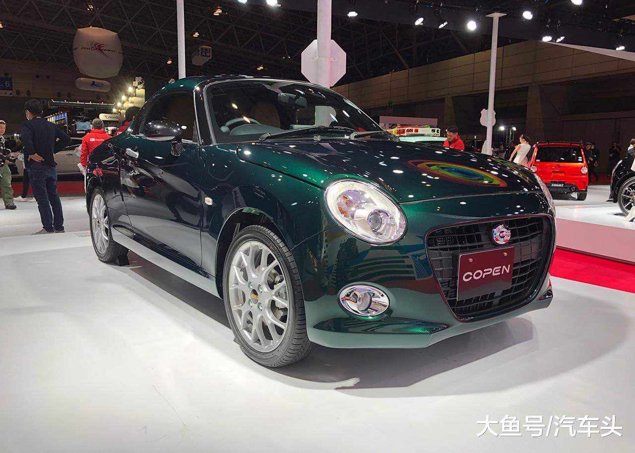 灯型神似保时捷的MINI两座车