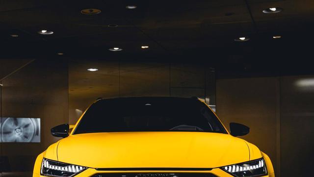很黄很暴力！全新奥迪RS6维加斯黄定制版亮相