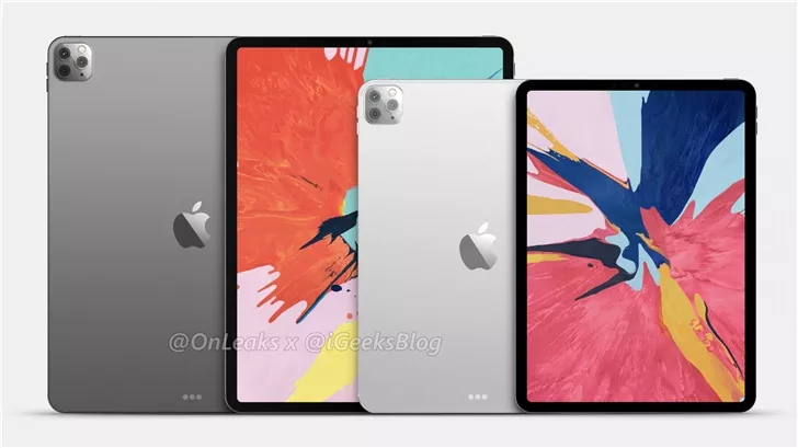 iPad Pro 2020最新渲染图曝光：苹果可以啊！