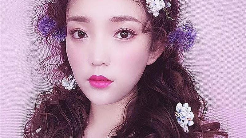 一组森系新娘造型来袭，太美太亮眼!