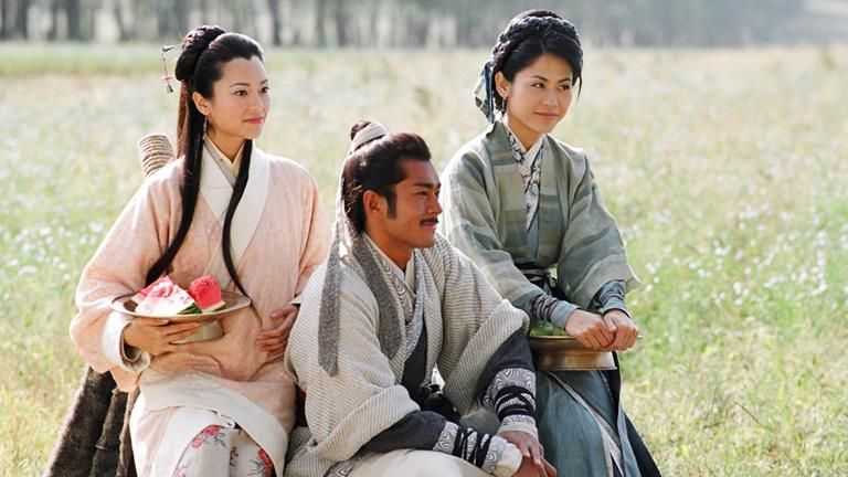 《寻秦记》电影版,古天乐带领一众演员包括林峯,宣萱,郭羡妮,滕丽名