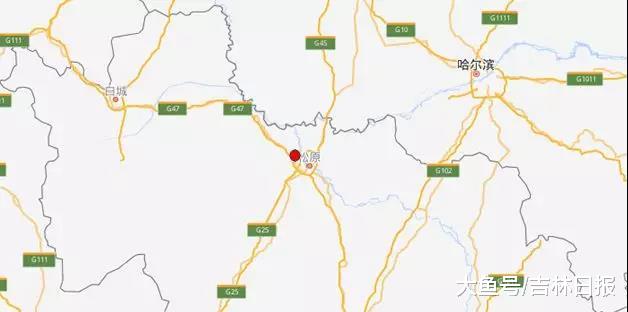 【昨晚，松原发生2.5级地震！