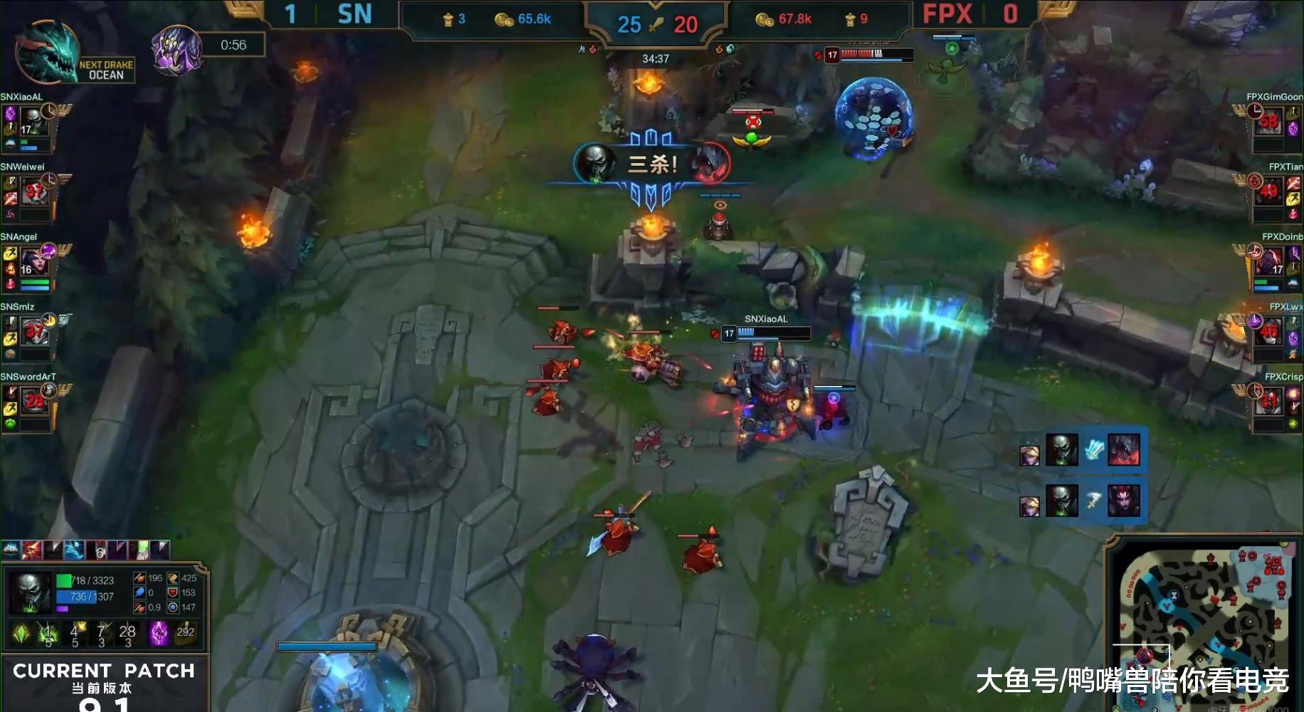 狼行这波也太帅了吧！可惜，卡莎