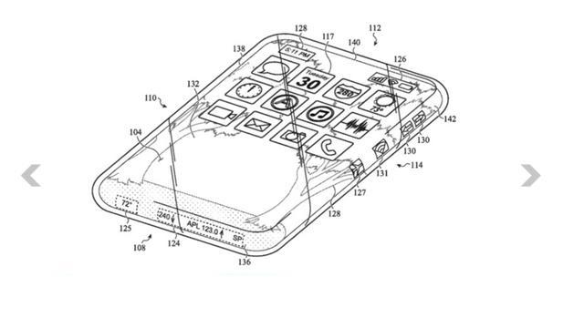 苹果新专利研究环绕触摸屏全玻璃iPhone，手机整体支持触敏功能
