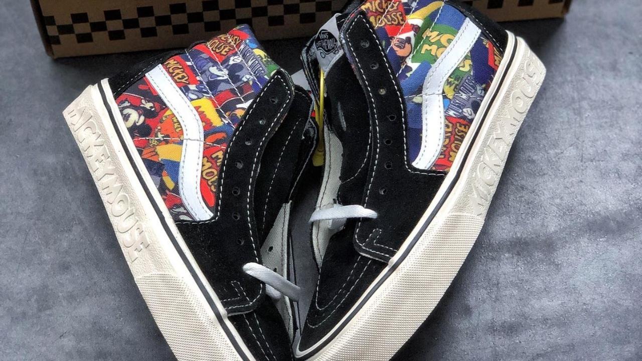 迪士尼米奇钻到万斯上！Vans OS 亚洲限定联名米奇90周年纪念款开箱！