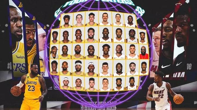 NBA总决赛湖人队VS热火队，精彩的对决！