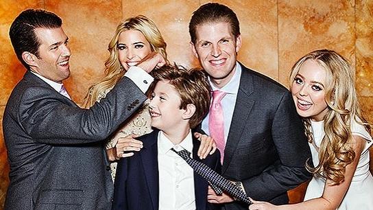 [Tiffany]巴伦14岁生日，身高直逼2米发福明显！蒂芙尼送祝福伊万卡超冷淡