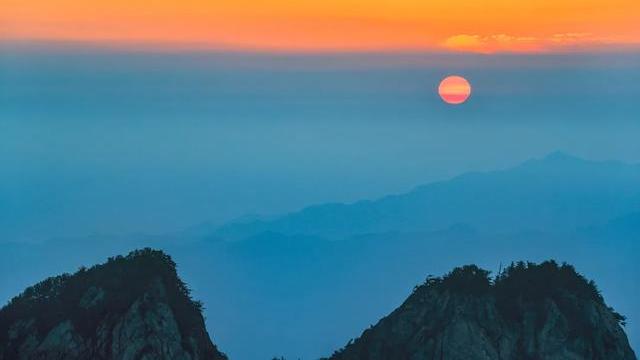 初秋时节老君山，绿水青山入画来