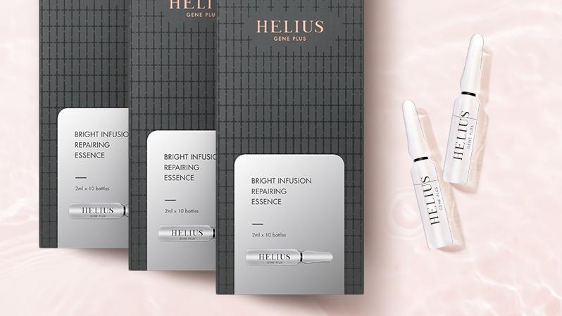 HELIUS/赫丽尔斯玫瑰安瓶面部精华液补水修护提亮3盒囤货装Z