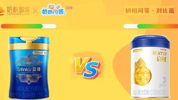 美赞臣蓝臻和惠氏启赋奶粉，你选哪款呢？