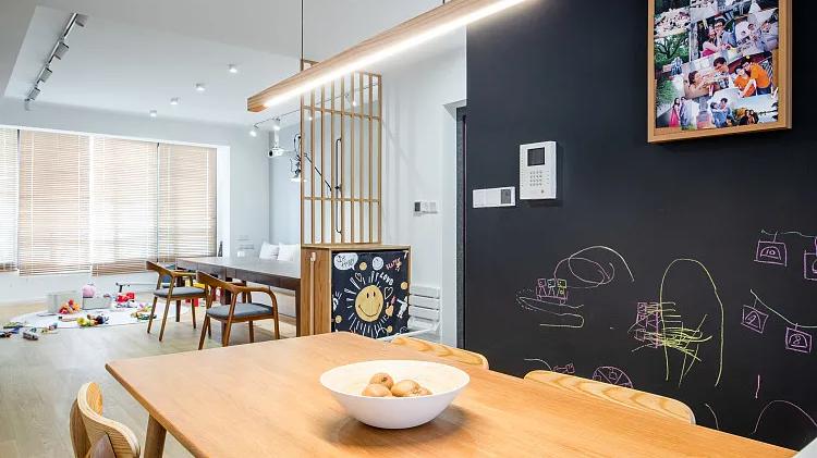 我有一个梦想，把客厅变成书房！这138㎡正是我向往的家