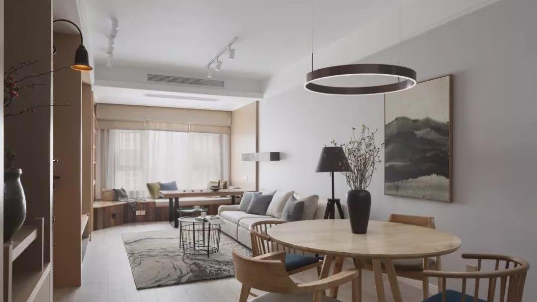 无阳台客厅这样设计，总有一款适合你