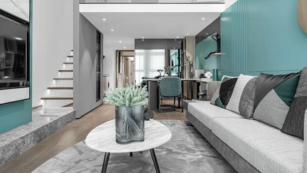 全能百变、时尚个性：48㎡的清新LOFT，小户型也有春天