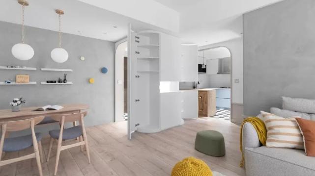 107平对空间做减法，去除不必要的摆设，整个居住更舒心