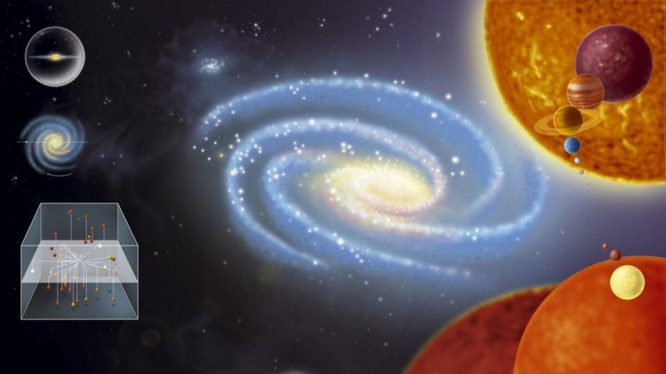 三星堆 以神农易经理论为工具，破译银河系奥秘，银河系真相揭开了？