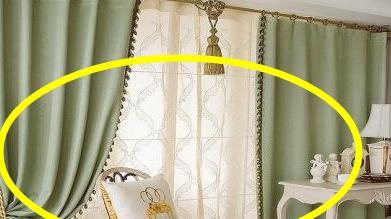 家里万万不要挂这种窗帘，有钱人都懂，暗喻越住越穷招霉运！
