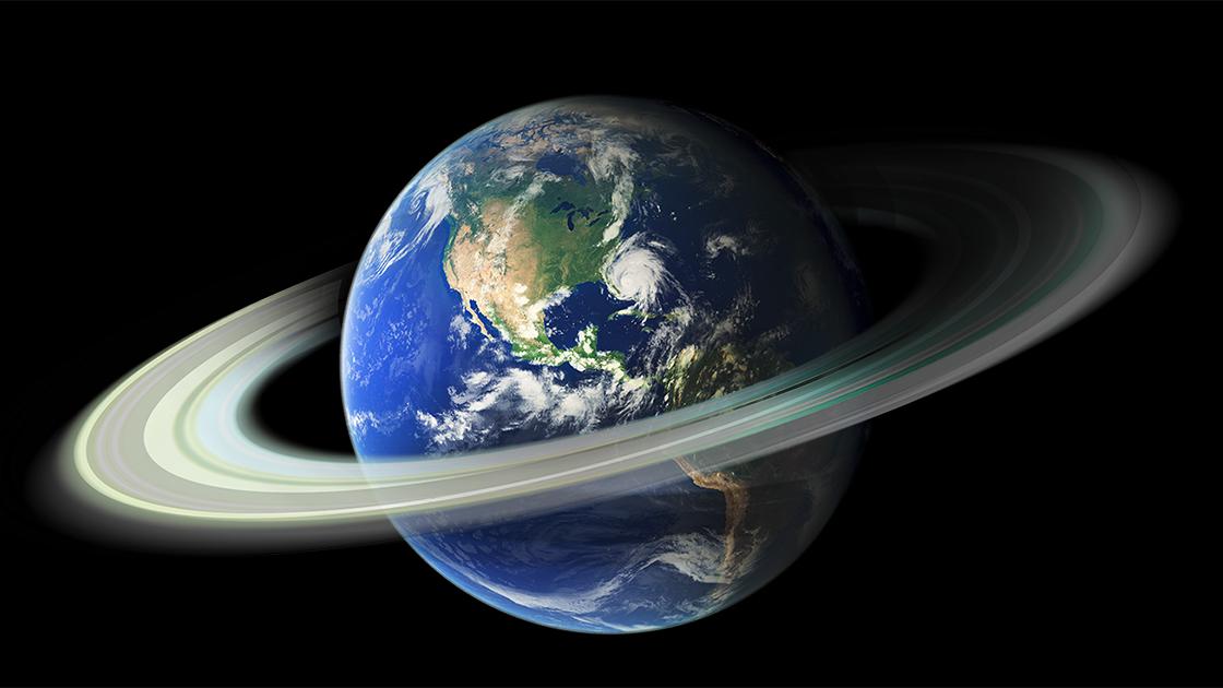 土星 如果地球有环，那我们的世界会是怎样的？