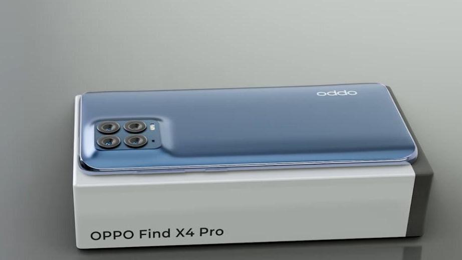 OPPOFindX4Pro渲染图：四个主摄镜头+4K屏，环形山设计被再次打磨