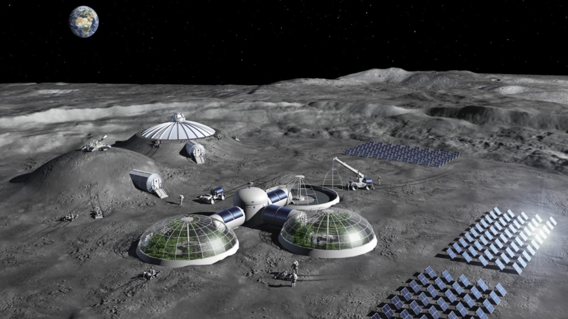 月球 月球上的厨师将“烹饪”岩石来制造空气和水