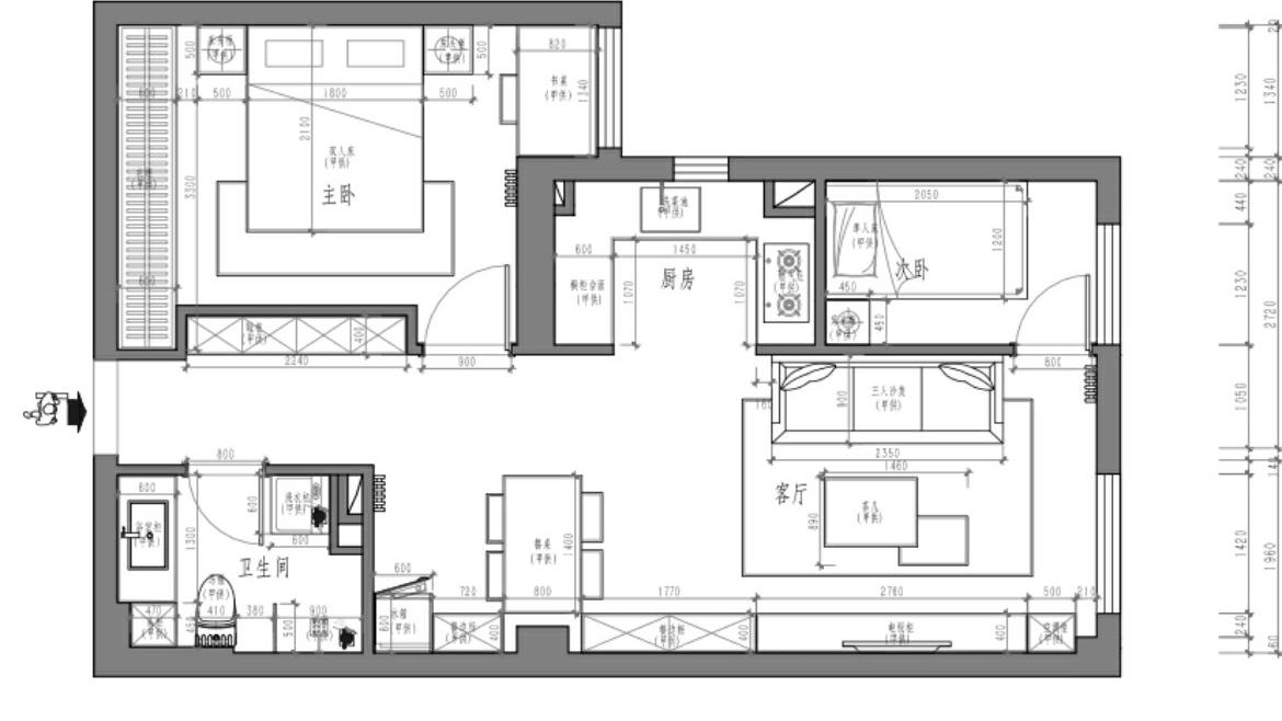 他家80平新房，全屋花了24万，电视墙大气又实用，给大家分享一下