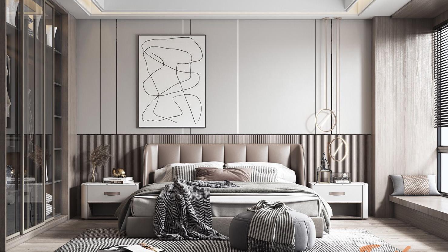 【鲁班装饰】吾悦首府120m2轻奢风格 享受舒适