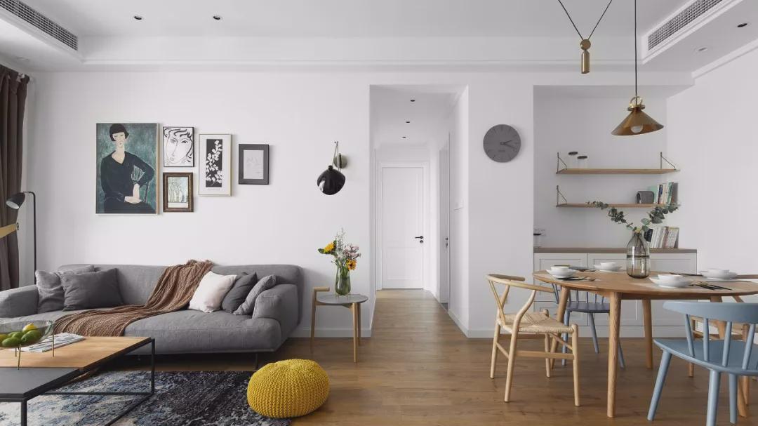 小户型的墙面可以刷成这些颜色，好看又简洁大方！