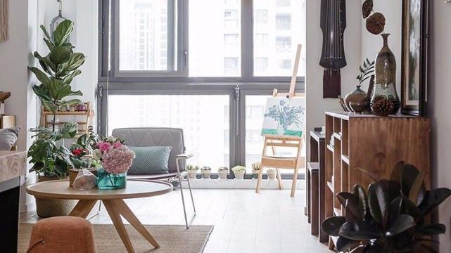 90平简约风三居室把新房打造成世外桃源，让生活更加惬意有情调