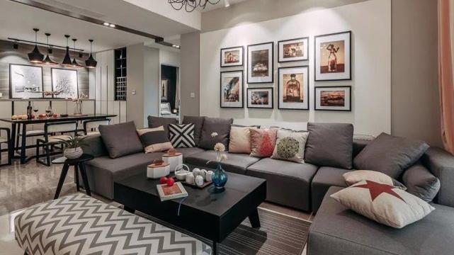 129平现代简约三居室，散发出一股唯美的文艺气息