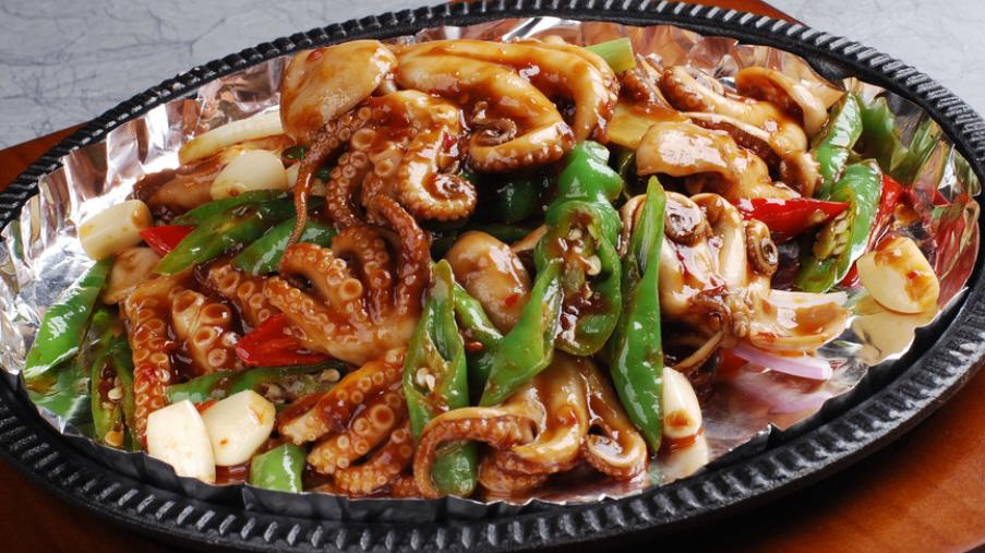 章鱼|想吃街边铁板章鱼足？买好食材回家，从此半夜再不求人！