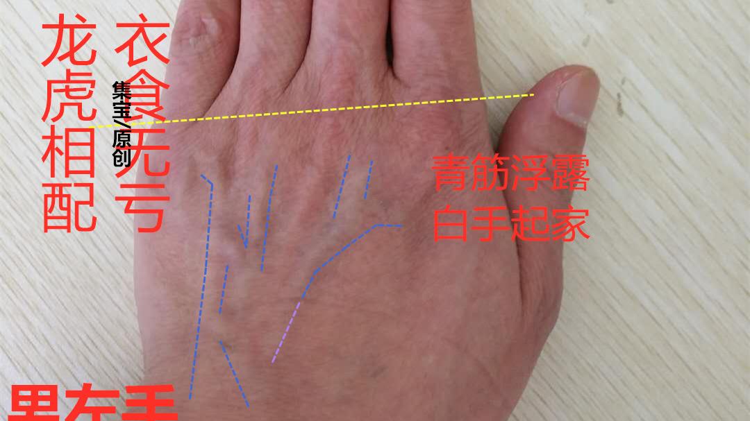 诚然情感之事|手相：这两条线相交，日子越过越红火！