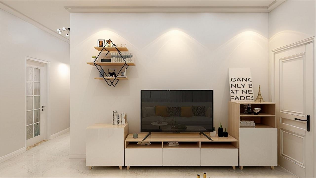 ?76平两室两厅房间布局满，但并没有很挤