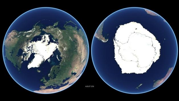 南极 我们能用巨大的推进器改变地球的轨道吗？