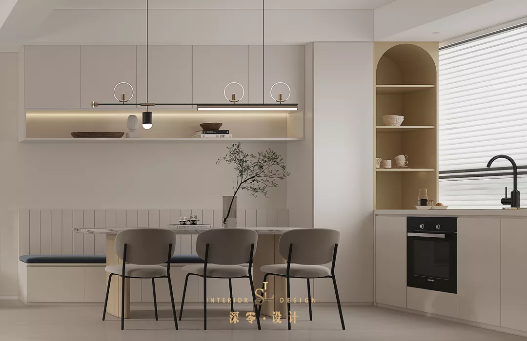 朋友装修不按套路出牌，阳台变洗衣房，卡座代替餐椅，你想到没！