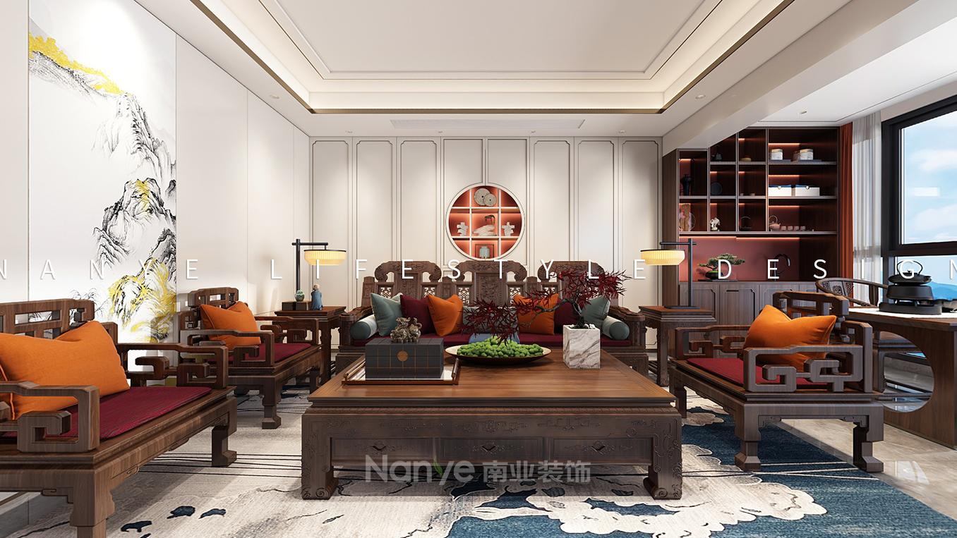 冠江墅169㎡新中式风格案例赏析