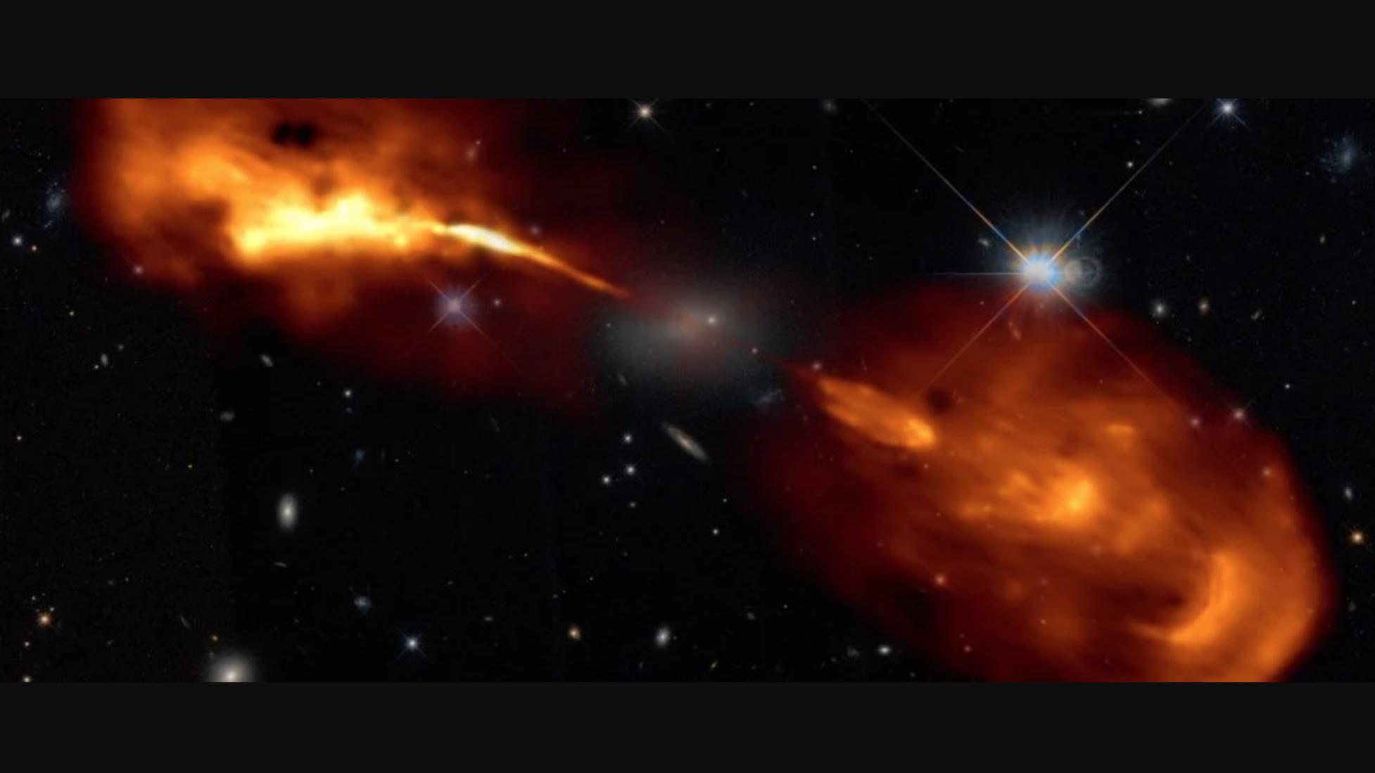 航天员 LOFAR拍摄的新图像揭示了几个遥远星系前所未有的细节