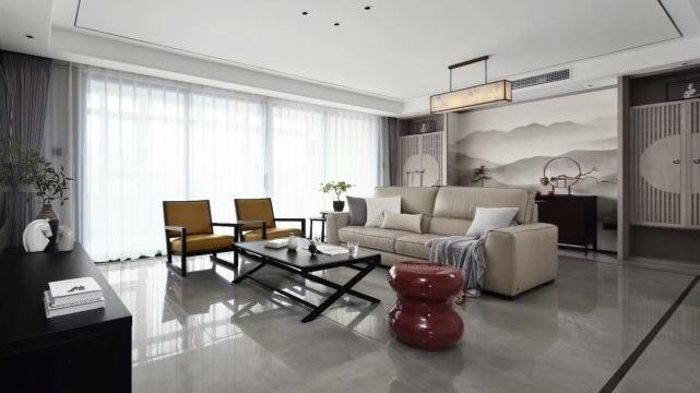 68平现代风一居室，有一定的中式韵味