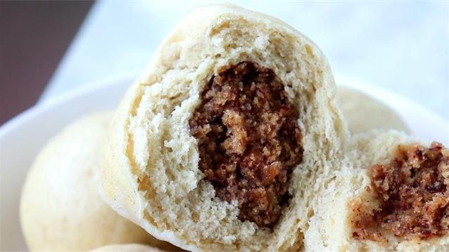 炖牛肉|玉米面新吃法，开水一烫，筷子一搅，快速做出全家人都爱吃的包子