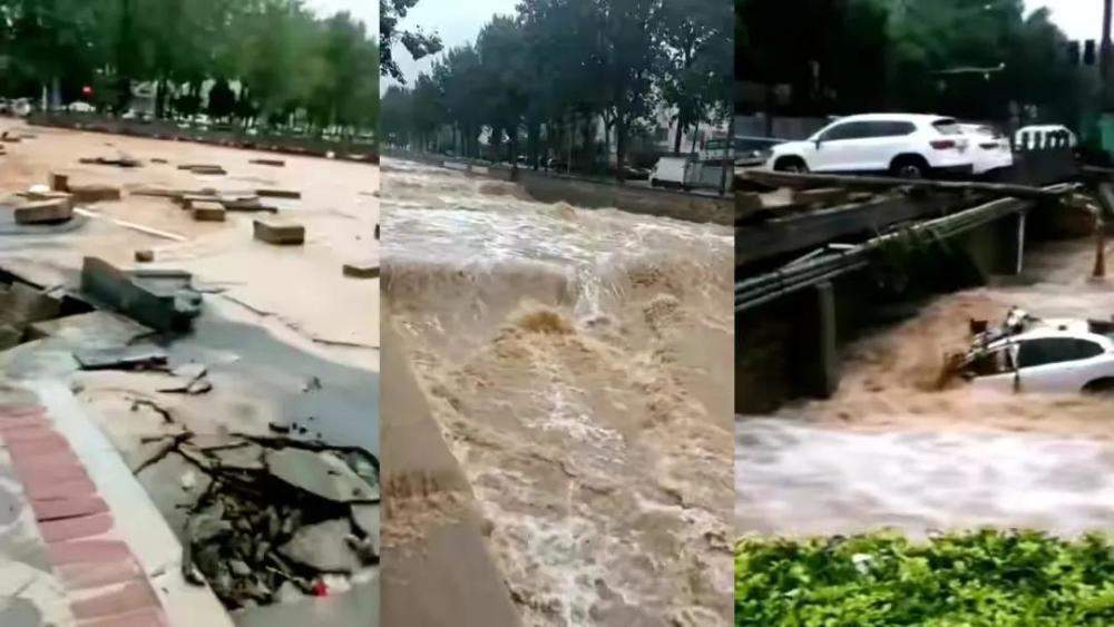 情与港|河南暴雨告诉我们，自然灾害面前人类如此渺小，但也可以很伟大