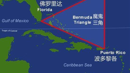 百慕大三角 飞机失事，轮船消失，百慕大三角洲背后到底隐藏着什么秘密？