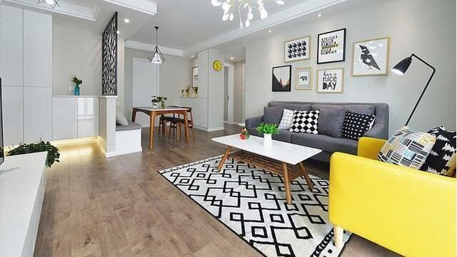 晒晒我家新房，老公太有才了，一个玄关隔断引来邻居纷纷模仿