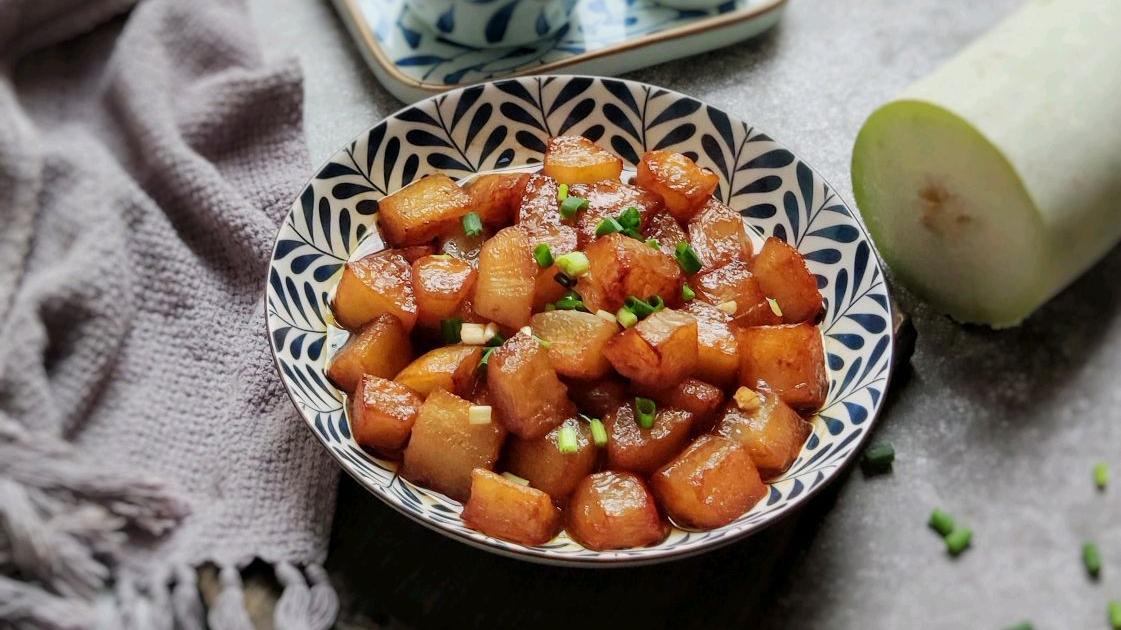 冬瓜|冬瓜这么做软烂又入味，简单几步就搞定，跟红烧肉有一拼