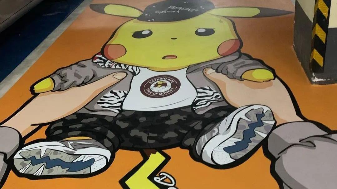 车位这样画，好拉风！好潮流！！好上头！！！