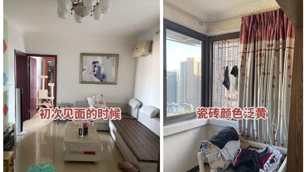 他买下60㎡老房当婚房，装修陈旧没质感，花3W进行居改，彻底翻身