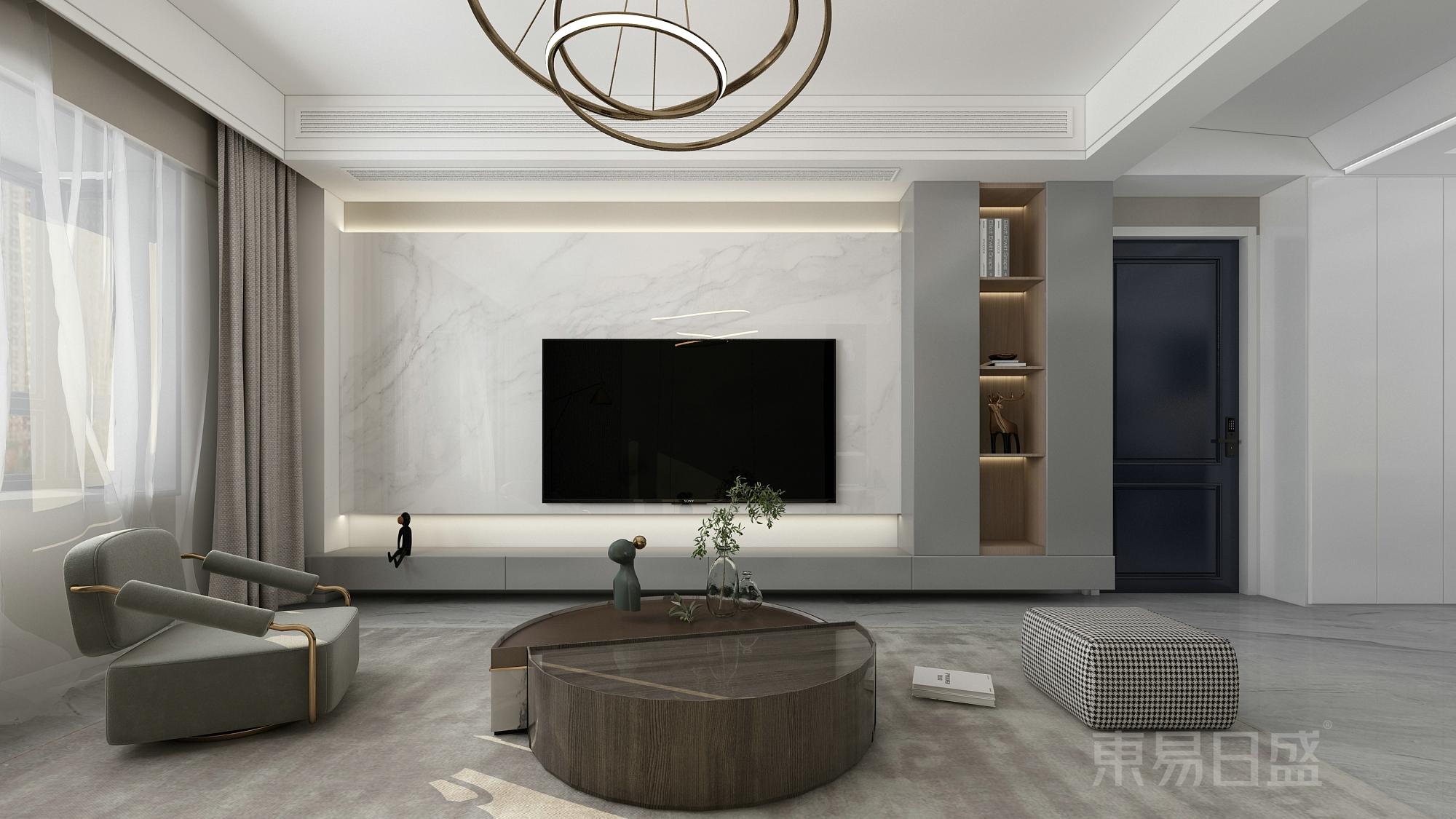 简约而不简单的现代风格，效果很真实