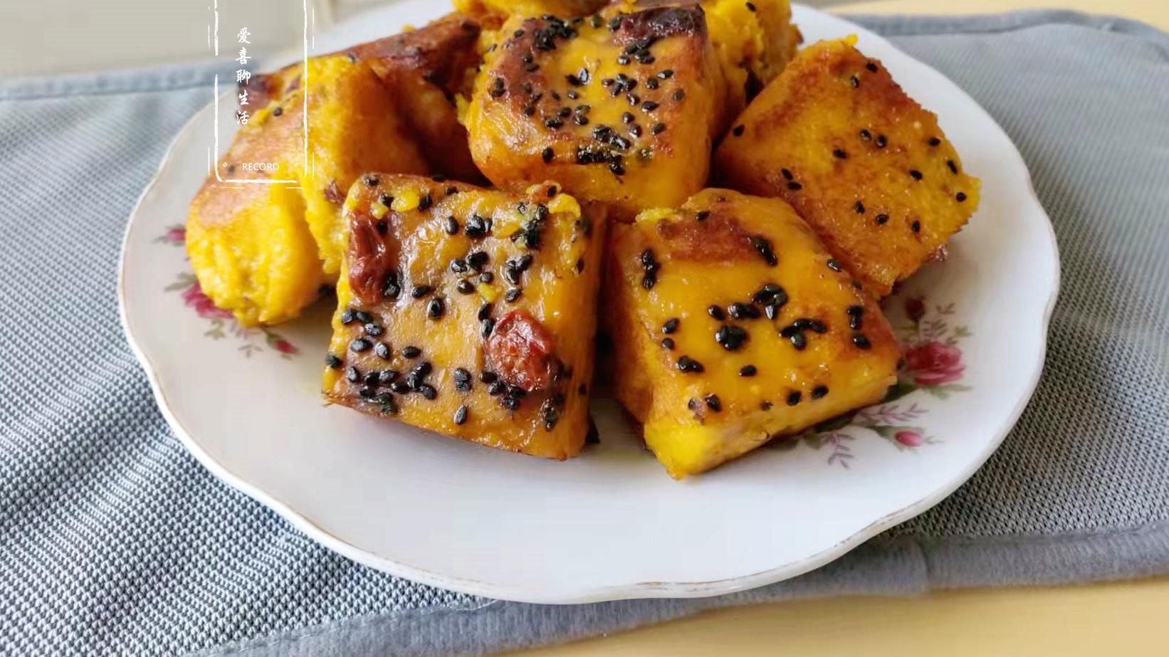 咖啡|我家孩子最爱的早餐，不加面粉不加水，软糯香甜，一次能吃2大块！